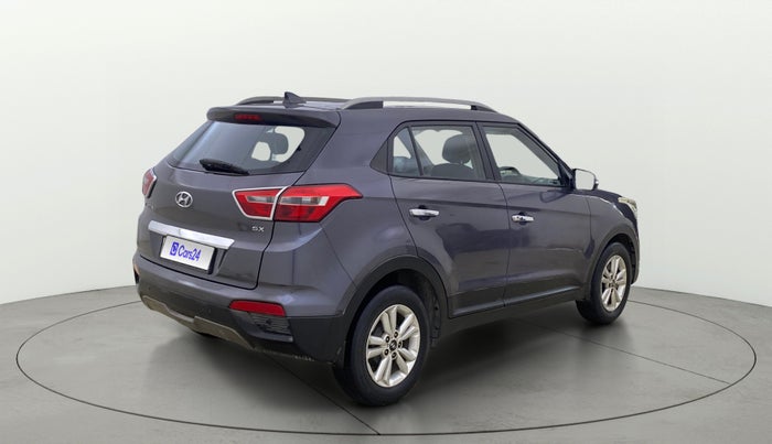 2016 Hyundai Creta SX PLUS 1.6 PETROL, Petrol, Manual, 95,983 km, Right Back Diagonal