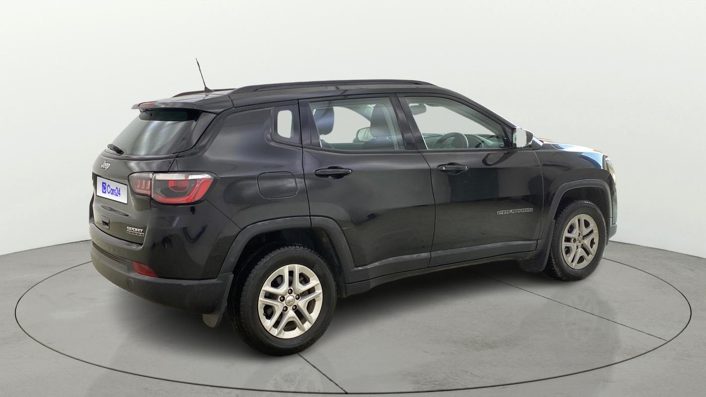 2019 Jeep Compass SPORT PLUS 1.4 PETROL, Petrol, Manual, 13,766 km, Right Back Diagonal