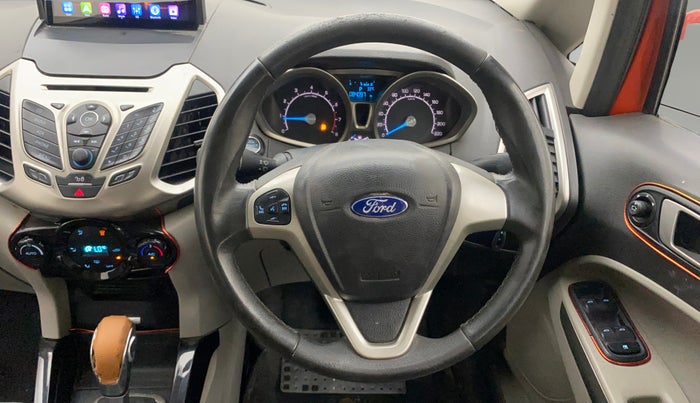 2016 Ford Ecosport TITANIUM 1.5L PETROL AT, Petrol, Automatic, 84,066 km, Steering Wheel Close Up