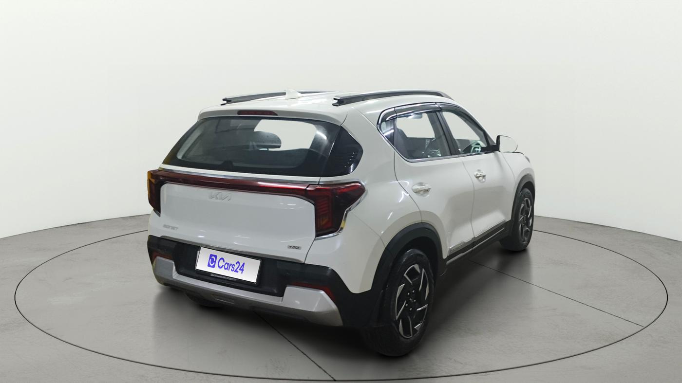 2024 KIA SONET HTX 1.0 TURBO PETROL IMT, Petrol, Manual, 19,396 km, Right Back Diagonal