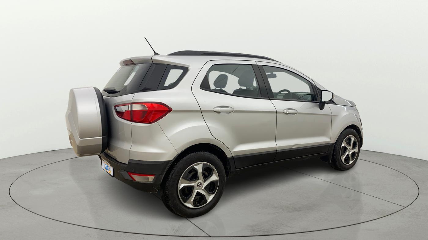 2018 Ford Ecosport TREND + 1.5L PETROL AT, CNG, Automatic, 60,393 km, Right Back Diagonal