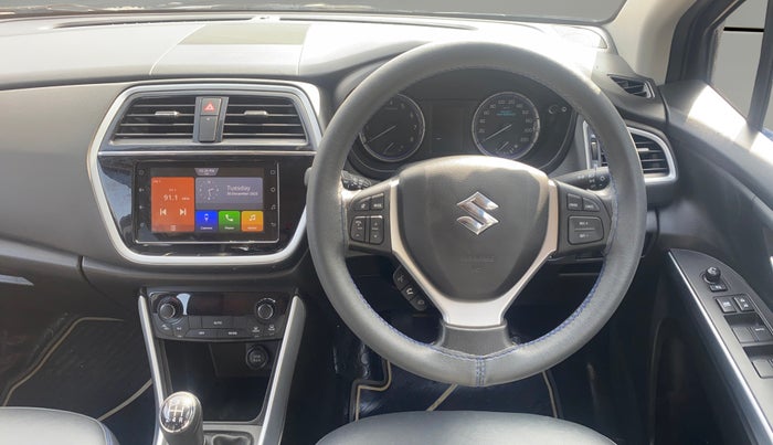 2022 Maruti S Cross ZETA 1.5, Petrol, Manual, 13,511 km, Steering Wheel Close Up