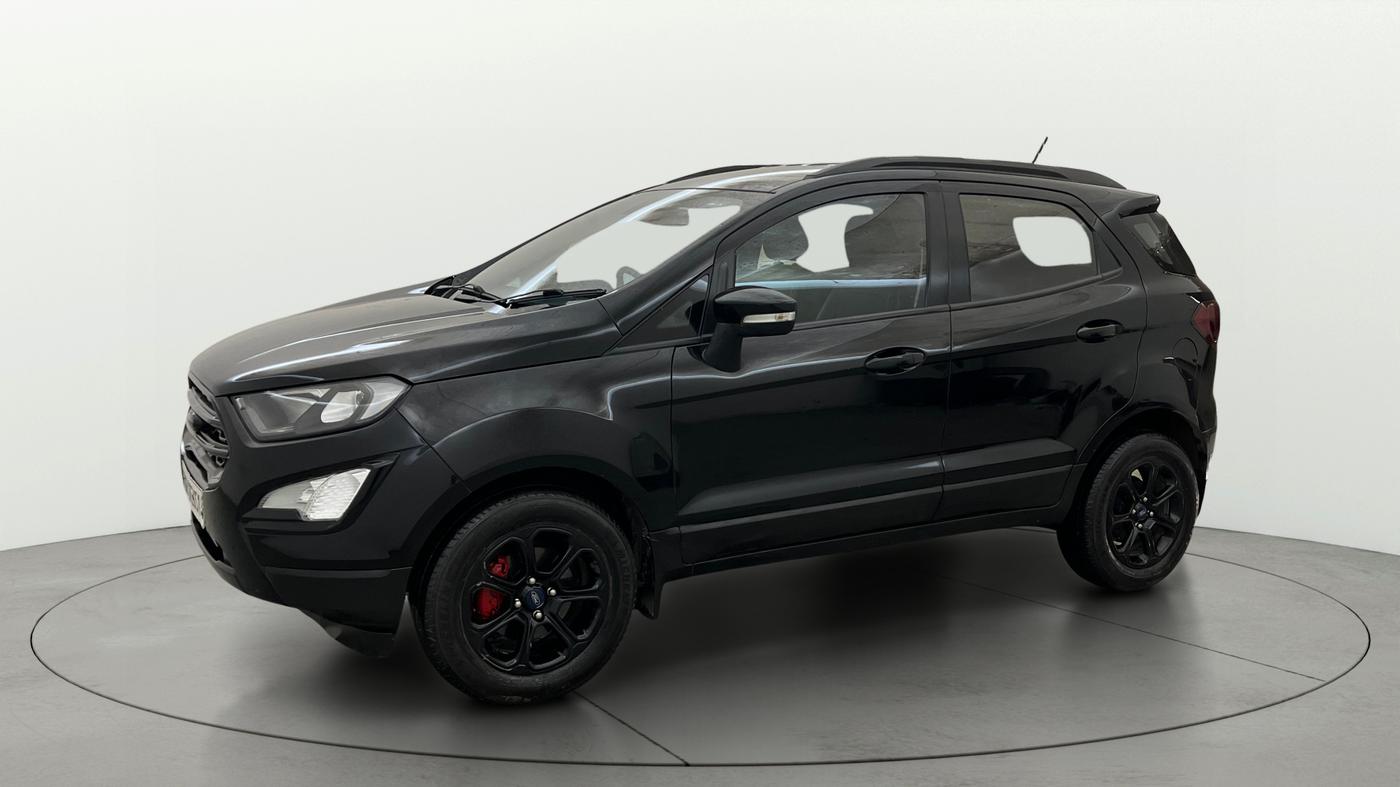 2019 Ford Ecosport TITANIUM + 1.5L PETROL AT, Petrol, Automatic, 34,019 km, Left Front Diagonal
