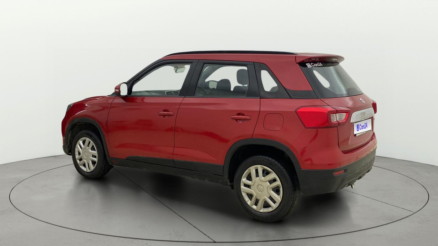 2020 Maruti Vitara Brezza VXI AT SHVS, Petrol, Automatic, 63,442 km, Left Back Diagonal
