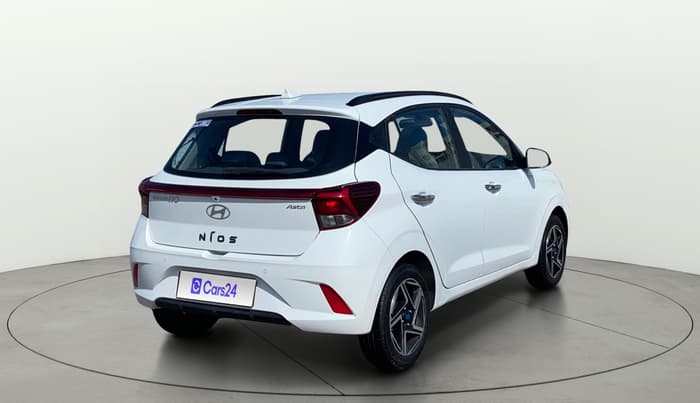2024 Hyundai GRAND I10 NIOS ASTA 1.2 KAPPA VTVT, Petrol, Manual, 17,753 km, Right Back Diagonal
