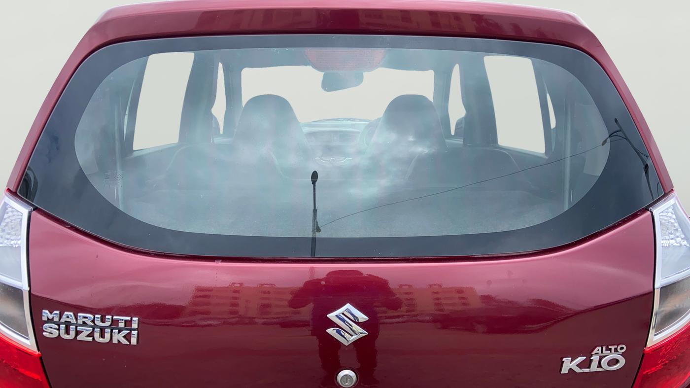 2015 Maruti Alto K10 VXI AMT, Petrol, Automatic, 45,914 km, Rear Windshield