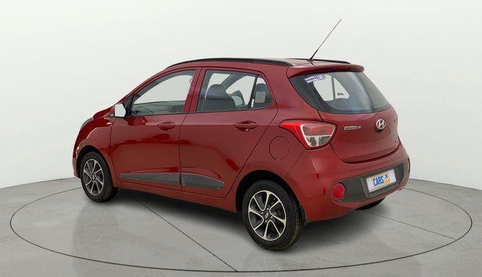 2017 Hyundai Grand i10 SPORTZ (O) AT 1.2 KAPPA VTVT, Petrol, Automatic, 9,340 km, Left Back Diagonal