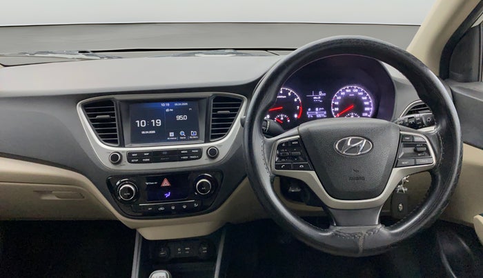 2018 Hyundai Verna 1.6 VTVT SX, Petrol, Manual, 92,675 km, Steering Wheel Close Up