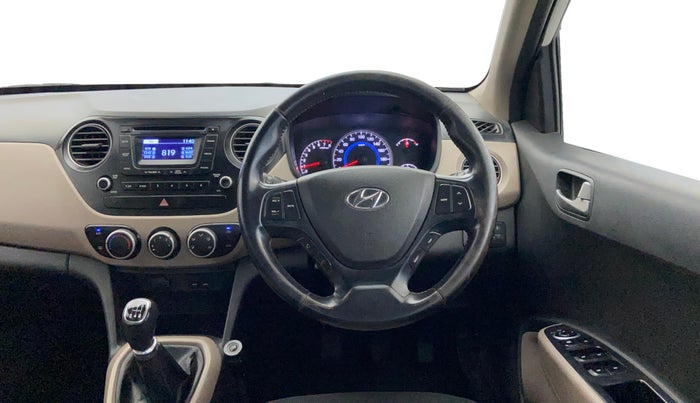 2014 Hyundai Grand i10 ASTA (O) 1.2 KAPPA VTVT, Petrol, Manual, 77,784 km, Steering Wheel Close Up