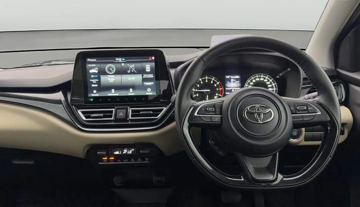 2025 Toyota Glanza V AMT, Petrol, Automatic, 16,921 km, Steering Wheel Close Up