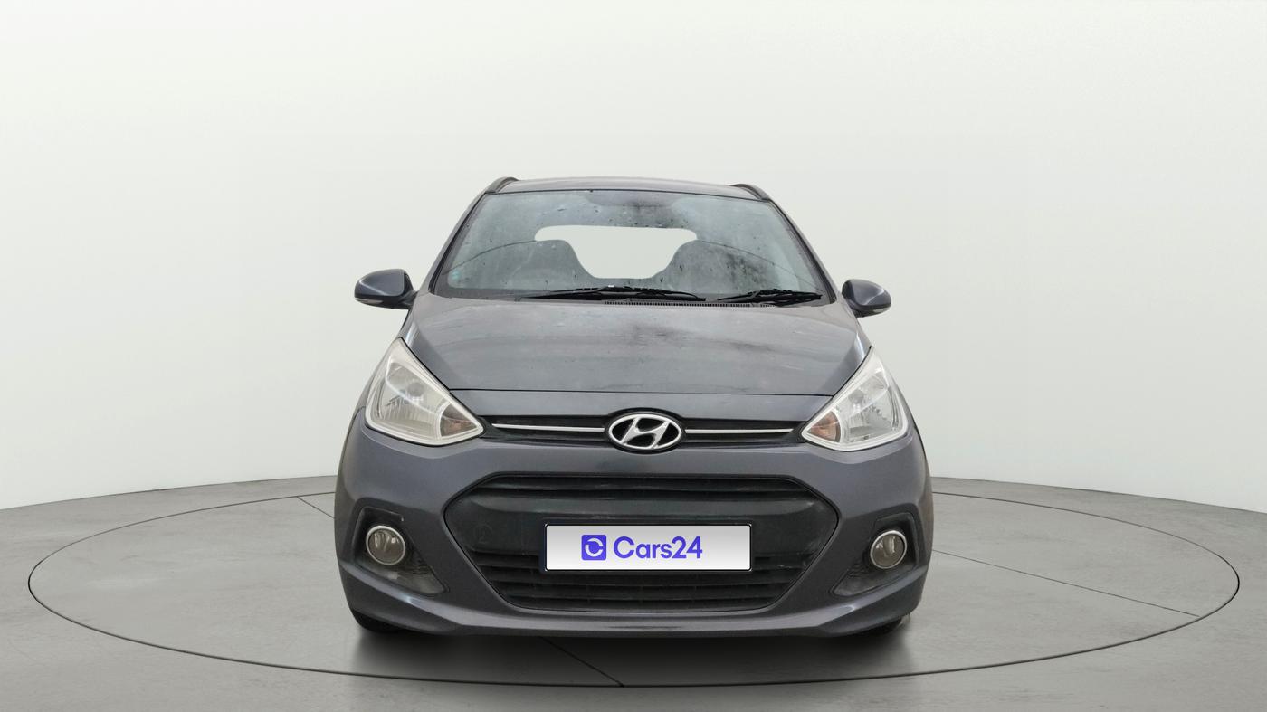 2014 Hyundai Grand i10 SPORTZ 1.2 KAPPA VTVT, Petrol, Manual, 80,957 km, Front