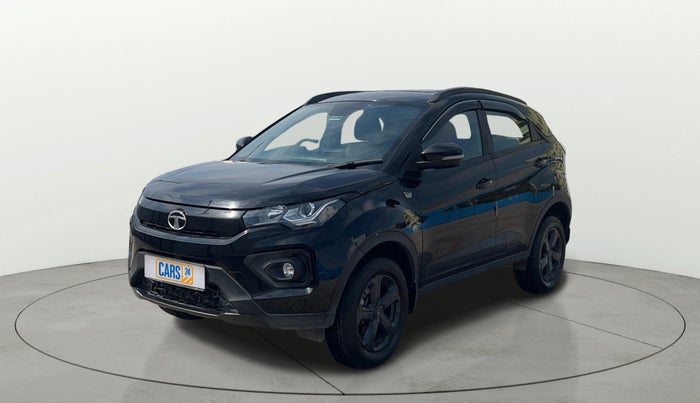 2023 Tata NEXON XZ PLUS PETROL SUNROOF DARK EDITION, Petrol, Manual, 9,627 km, Left Front Diagonal