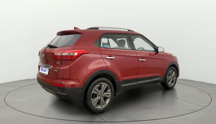 2016 Hyundai Creta SX PLUS AT 1.6 PETROL, Petrol, Automatic, 1,13,542 km, Right Back Diagonal