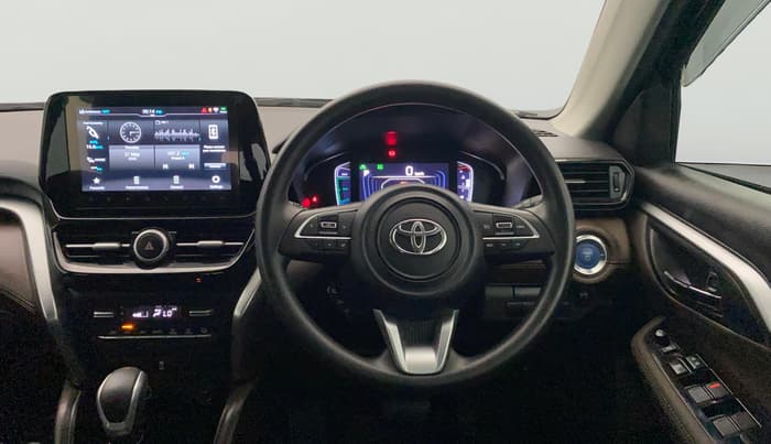 2025 Toyota URBAN CRUISER HYRYDER G (O) 2WD Hybrid 1.5L e-CVT, Hybrid, Automatic, 3,621 km, Steering Wheel Close Up