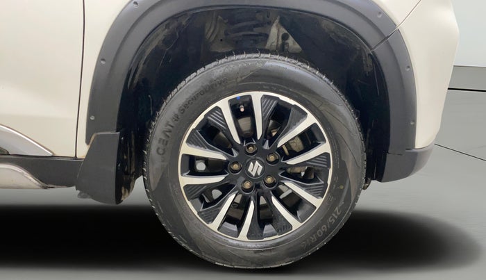 2021 Maruti Vitara Brezza ZXI PLUS, Petrol, Manual, 95,887 km, Right Front Wheel