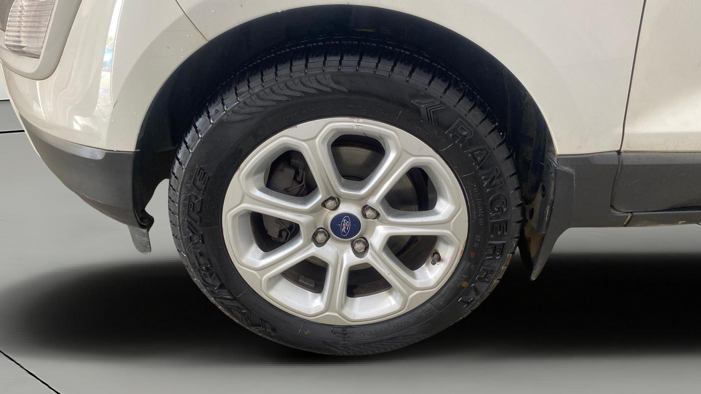 2018 Ford Ecosport TITANIUM + 1.5L PETROL AT, Petrol, Automatic, 90,816 km, Left Front Wheel