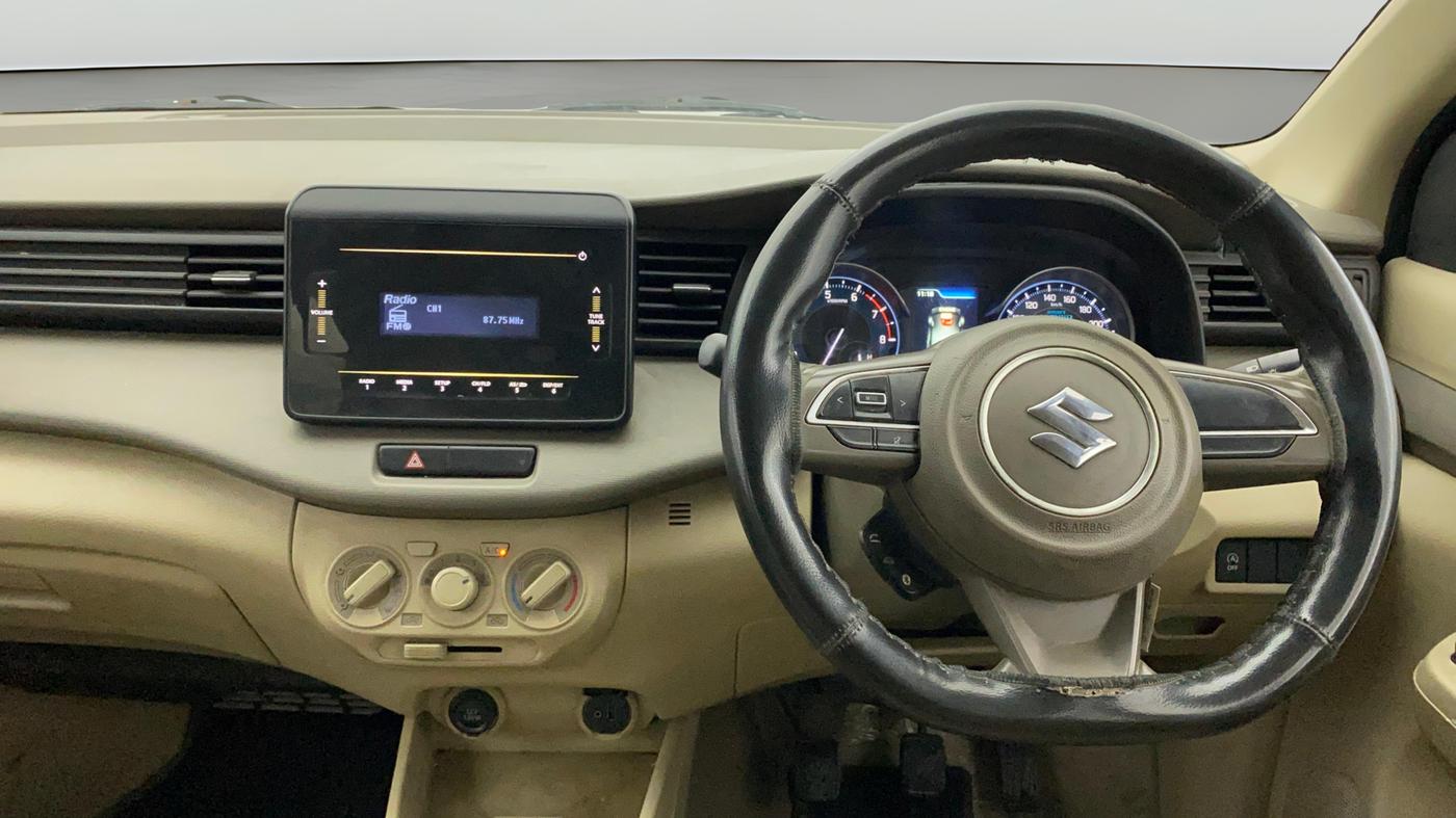 2019 Maruti Ertiga VXI SHVS, Petrol, Manual, 53,780 km, Steering Wheel Close Up