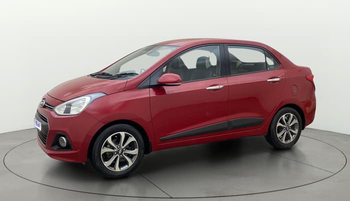 2014 Hyundai Xcent SX AT 1.2 (O), Petrol, Automatic, 55,436 km, Left Front Diagonal