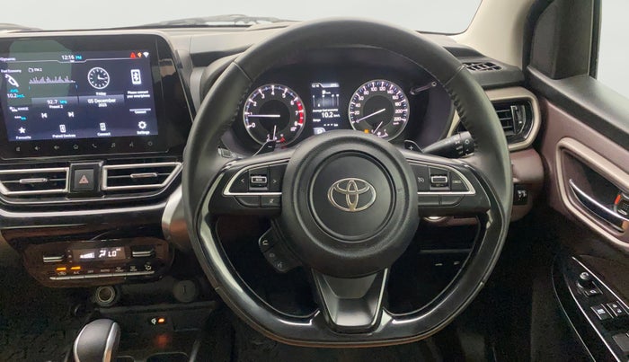 2024 Toyota Urban Cruiser Taisor V 1.0 Petrol AT, Petrol, Automatic, 25,543 km, Steering Wheel Close Up