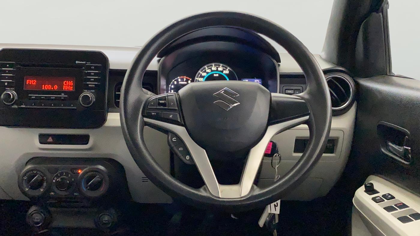 2018 Maruti IGNIS DELTA 1.2 AMT, Petrol, Automatic, 37,357 km, Steering Wheel Close Up
