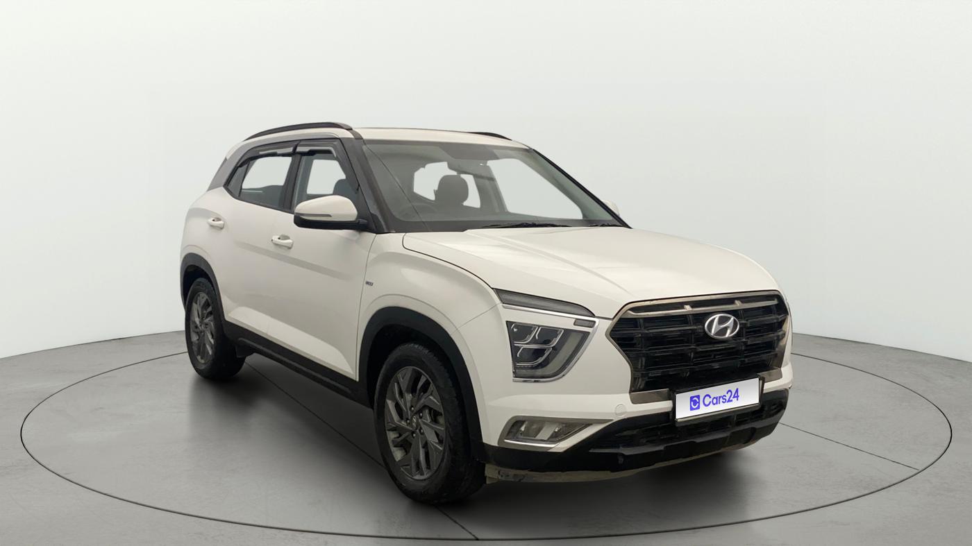 2020 Hyundai Creta SX 1.4 TURBO DCT, Petrol, Automatic, 60,219 km, Right Front Diagonal