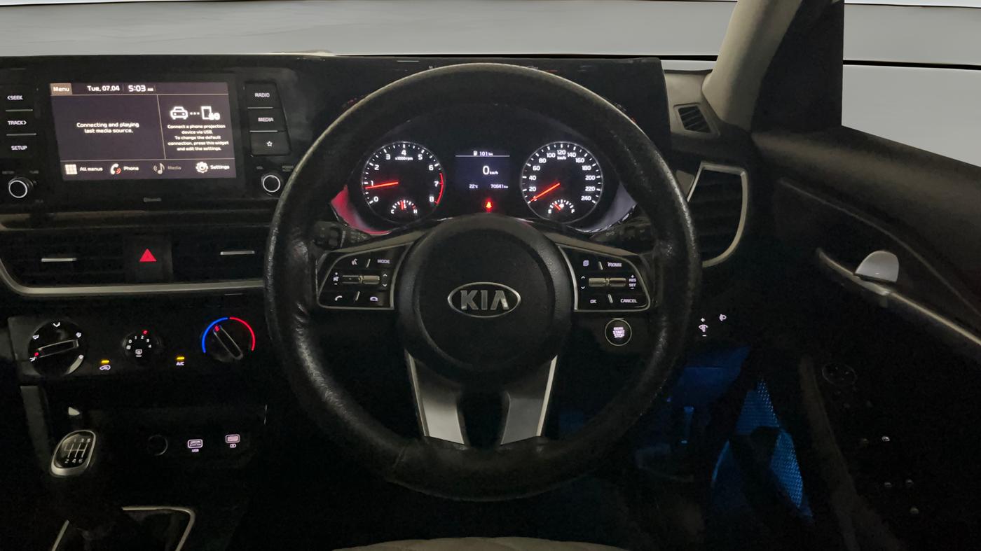 2020 KIA SELTOS HTK 1.5 PETROL, Petrol, Manual, 70,707 km, Steering Wheel Close Up