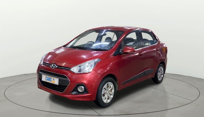 2014 Hyundai Xcent S 1.2, Petrol, Manual, 1,06,542 km, Left Front Diagonal