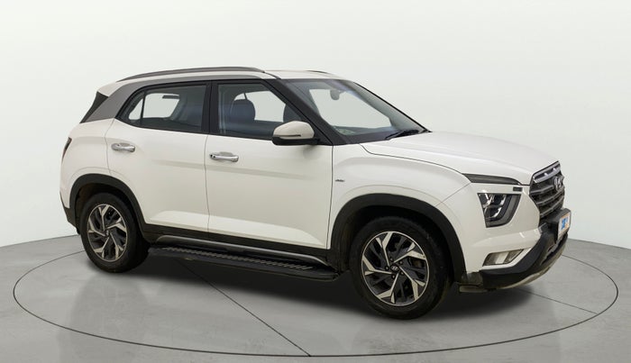 2022 Hyundai Creta SX (O) IVT 1.5 PETROL, Petrol, Automatic, 76,230 km, Right Front Diagonal