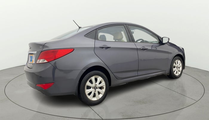 2015 Hyundai Verna FLUIDIC 1.6 CRDI S 4S, Diesel, Manual, 1,11,010 km, Right Back Diagonal
