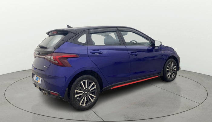 2023 Hyundai NEW I20 N LINE N8 1.0 TURBO GDI DCT DUAL TONE, Petrol, Automatic, 14,537 km, Right Back Diagonal