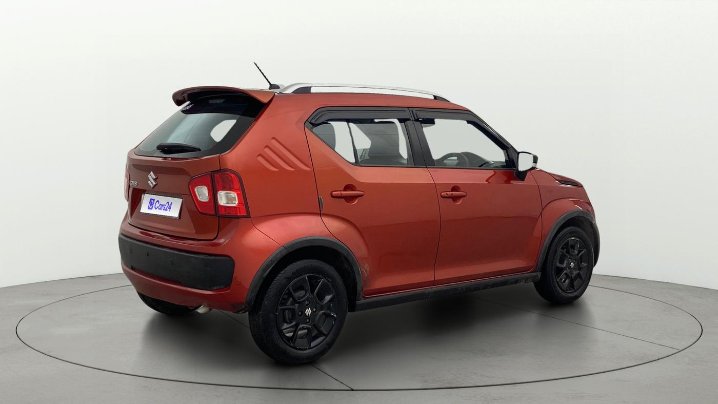 2019 Maruti IGNIS ZETA 1.2 AMT DUAL TONE, Petrol, Automatic, 92,955 km, Right Back Diagonal