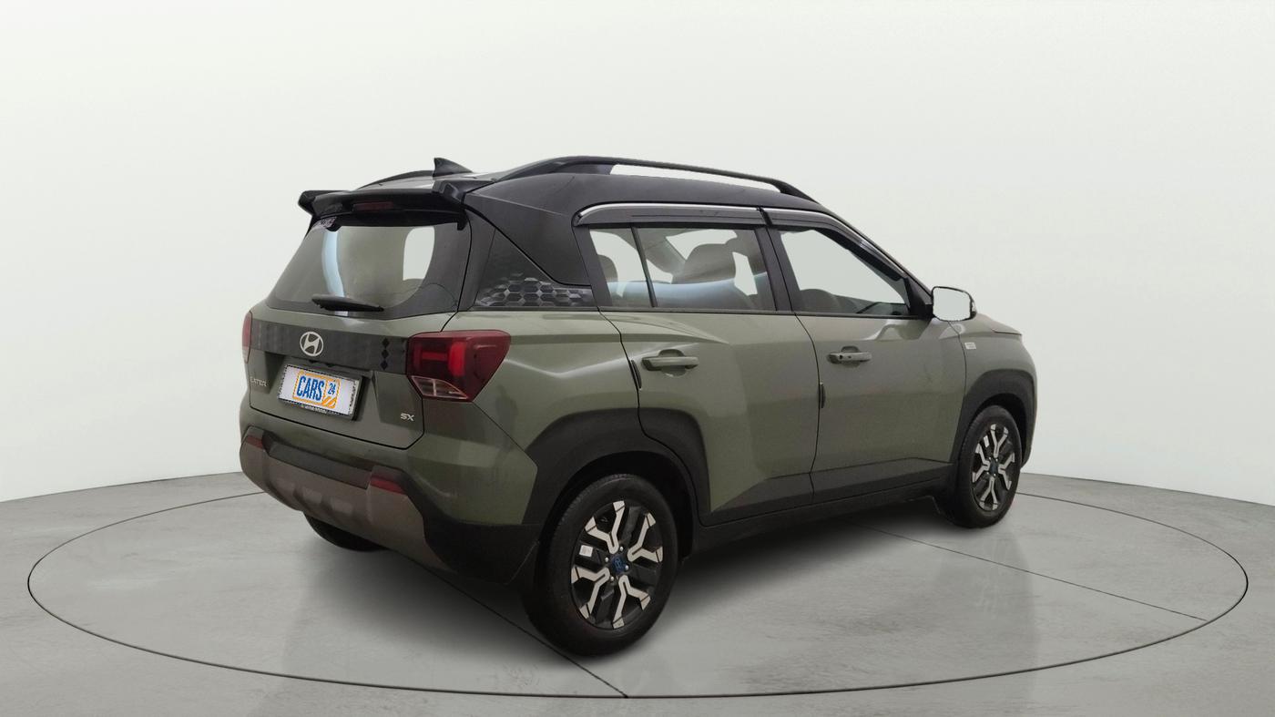 2023 Hyundai EXTER SX(O) CONNECT 1.2 AMT DUAL TONE, Petrol, Automatic, 20,275 km, Right Back Diagonal