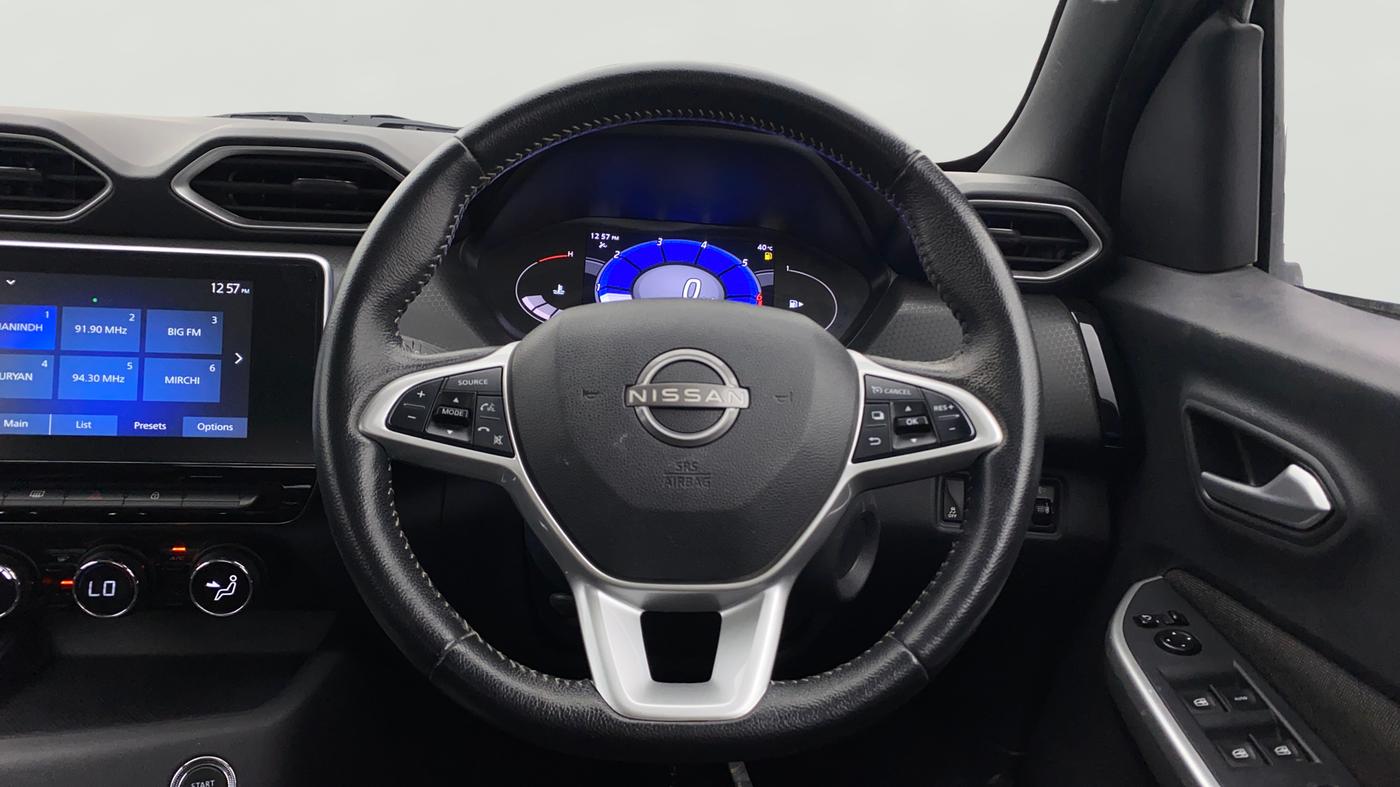 2021 Nissan MAGNITE XV PREMIUM TURBO CVT, Petrol, Automatic, 25,621 km, Steering Wheel Close Up
