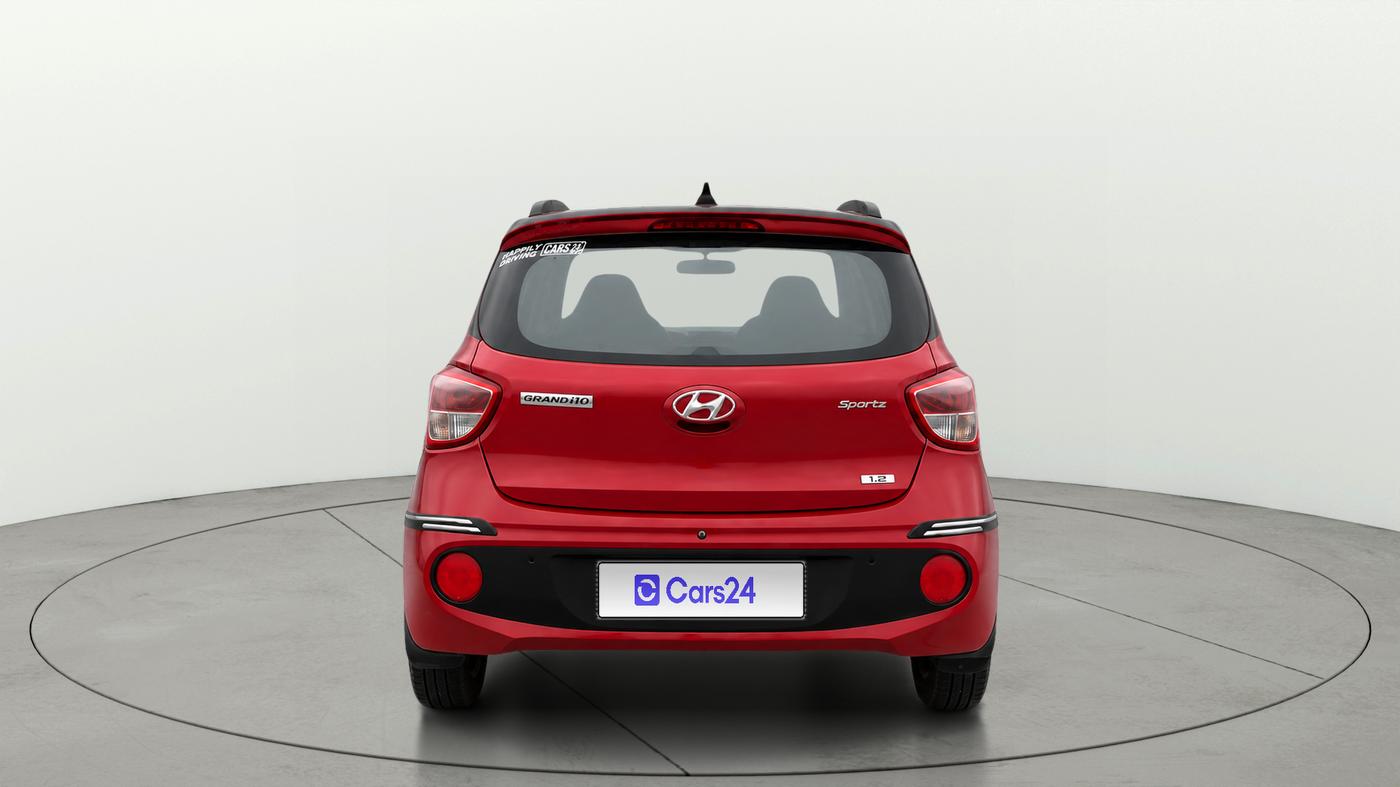 2019 Hyundai Grand i10 SPORTZ AT 1.2 KAPPA VTVT, Petrol, Automatic, 45,315 km, Back/Rear