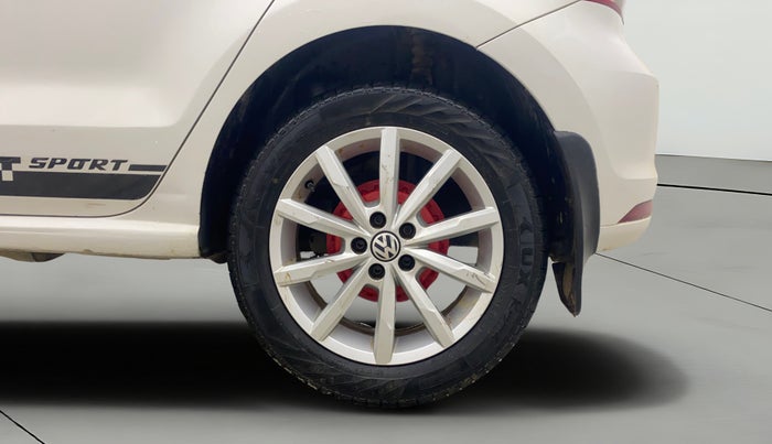 2017 Volkswagen Polo GT TSI AT, Petrol, Automatic, 1,10,827 km, Left Rear Wheel