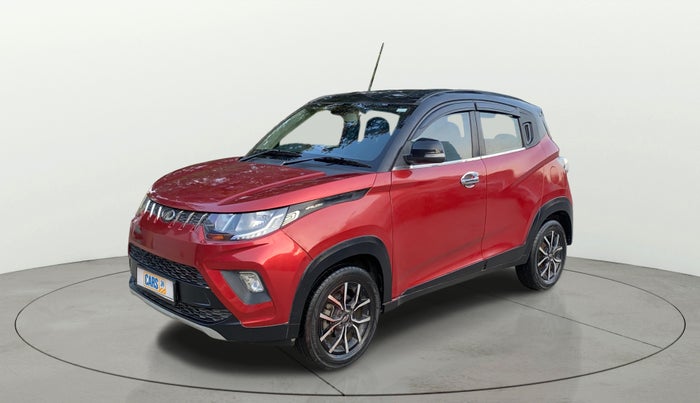 2018 Mahindra KUV 100 NXT K8 P 6 STR DUAL TONE, Petrol, Manual, 92,567 km, Left Front Diagonal