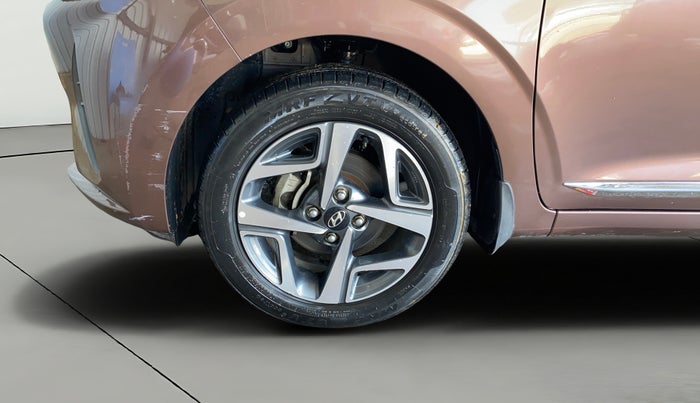 2020 Hyundai AURA SX PLUS 1.2 AMT, Petrol, Automatic, 19,219 km, Left Front Wheel