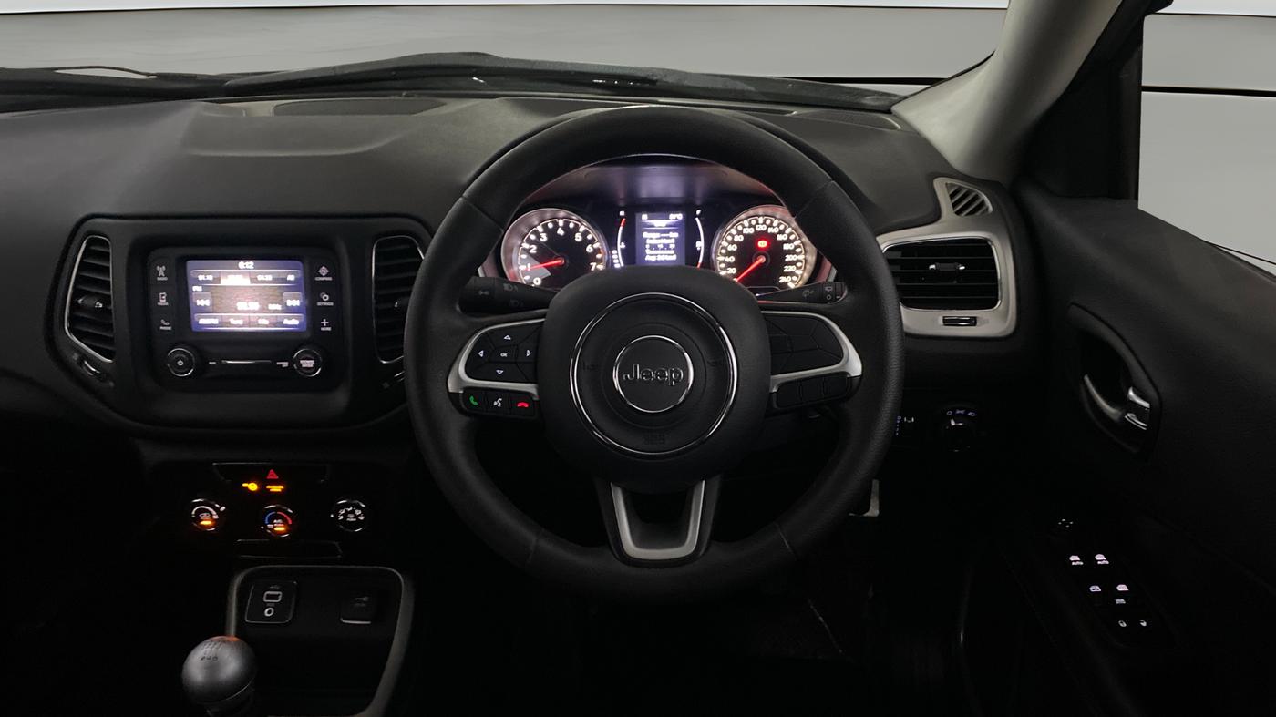 2018 Jeep Compass SPORT 1.4 PETROL, Petrol, Manual, 36,996 km, Steering Wheel Close Up
