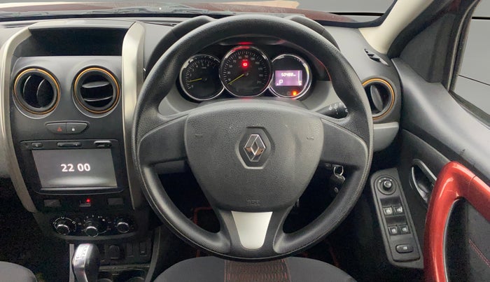 2017 Renault Duster RXS CVT, Petrol, Automatic, 50,487 km, Steering Wheel Close Up