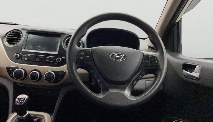 2019 Hyundai Grand i10 SPORTZ 1.2 KAPPA VTVT, Petrol, Manual, 77,045 km, Steering Wheel Close Up