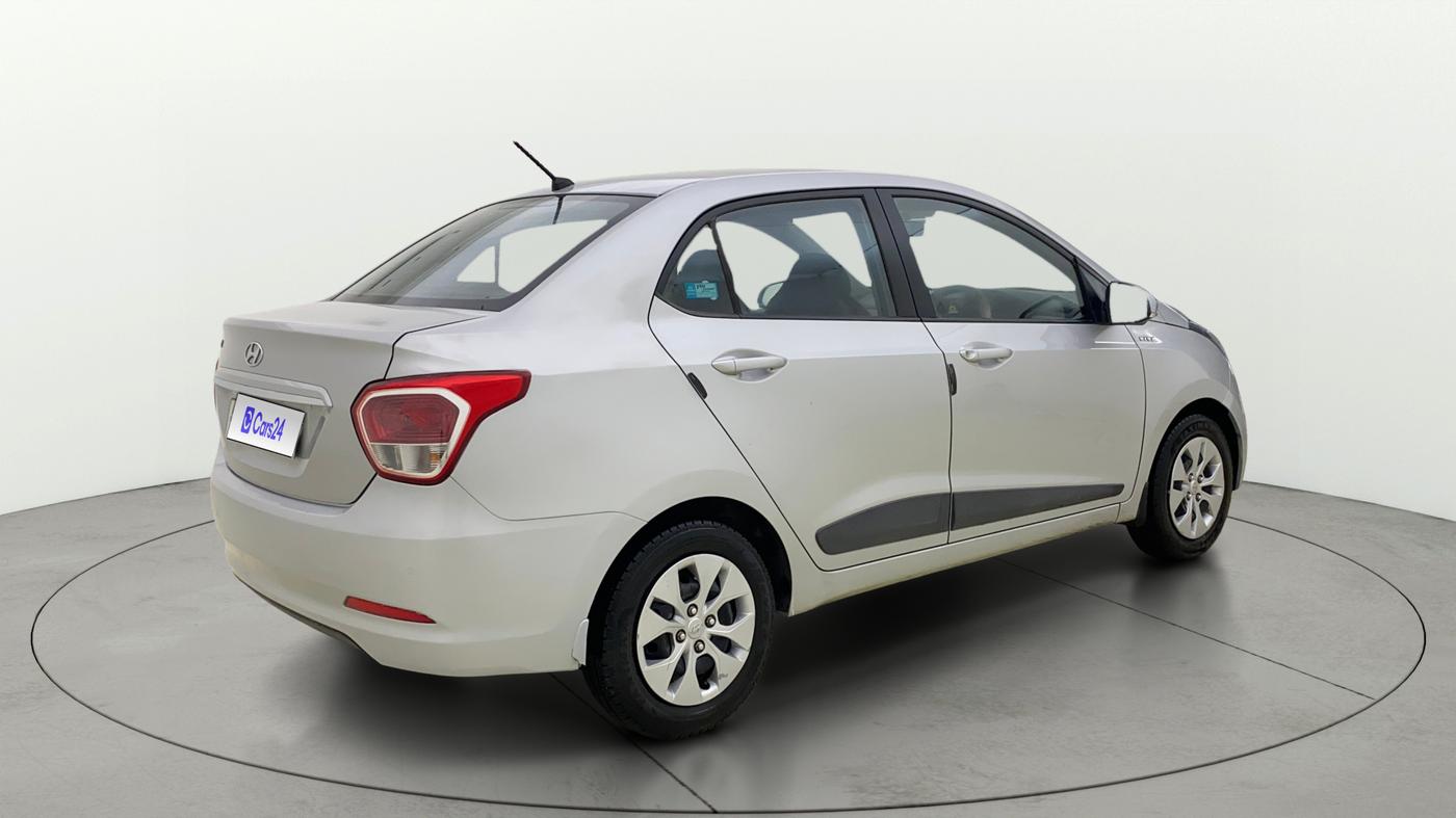 2014 Hyundai Xcent S 1.2, Petrol, Manual, 1,17,926 km, Right Back Diagonal