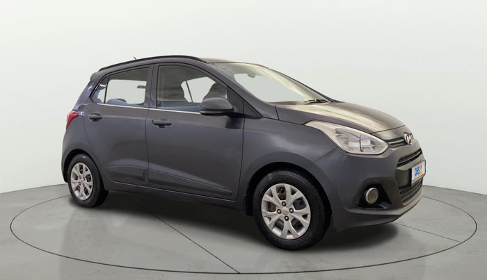 2016 Hyundai Grand i10 SPORTZ 1.2 KAPPA VTVT, CNG, Manual, 51,417 km, Right Front Diagonal