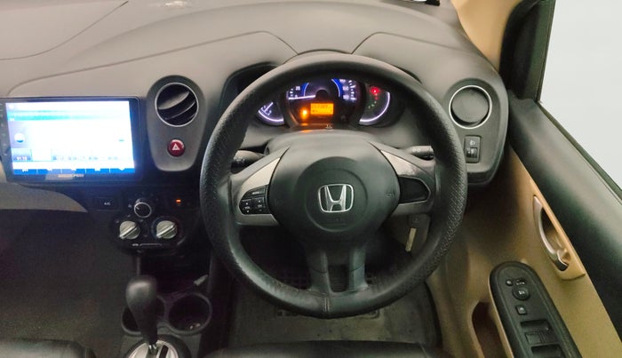 2014 Honda Brio VX AT, Petrol, Automatic, 53,387 km, Steering Wheel Close Up