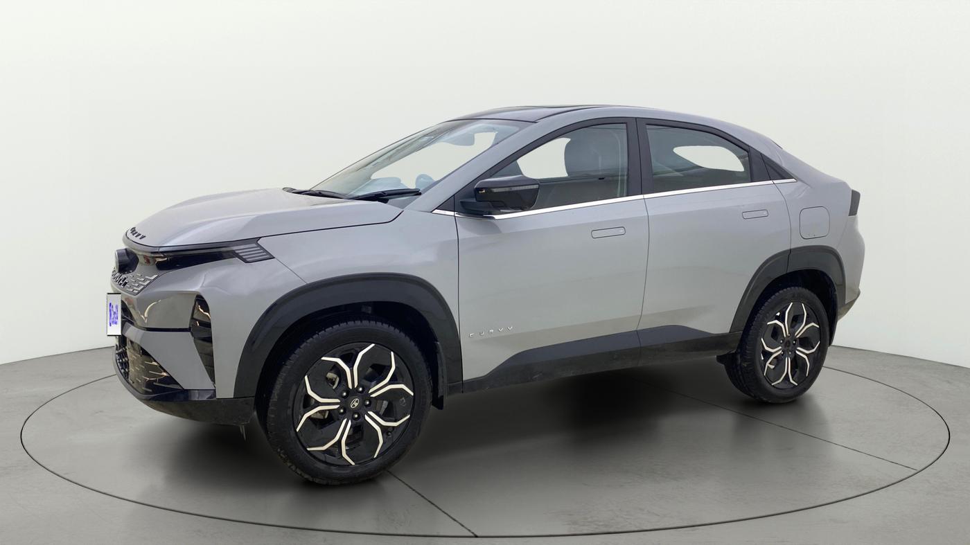2025 Tata Curvv Accomplished Plus A 1.5 Diesel 7DCA, Diesel, Automatic, 18,198 km, Left Front Diagonal
