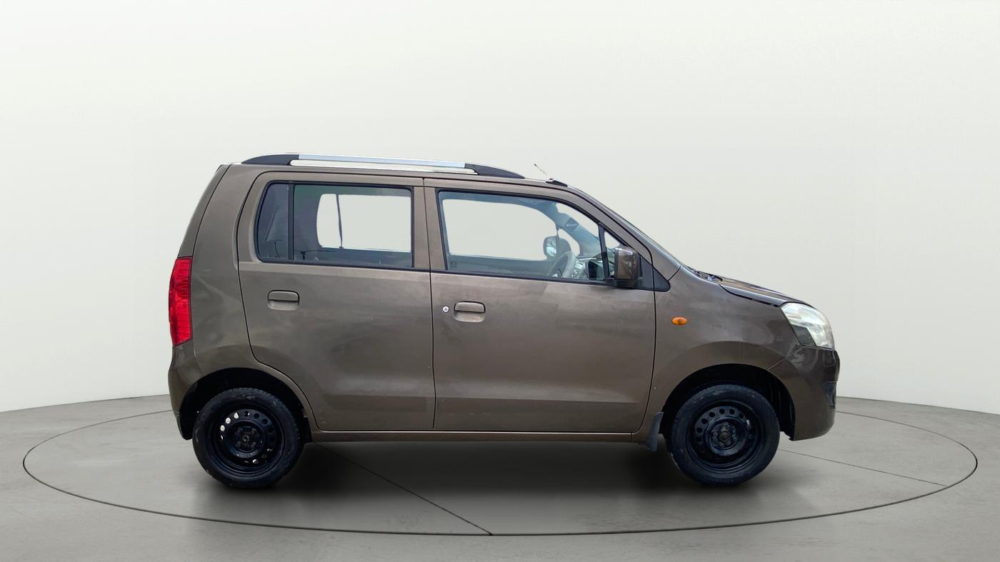 2015 Maruti Wagon R 1.0 VXI, Petrol, Manual, 98,086 km, Right Side View