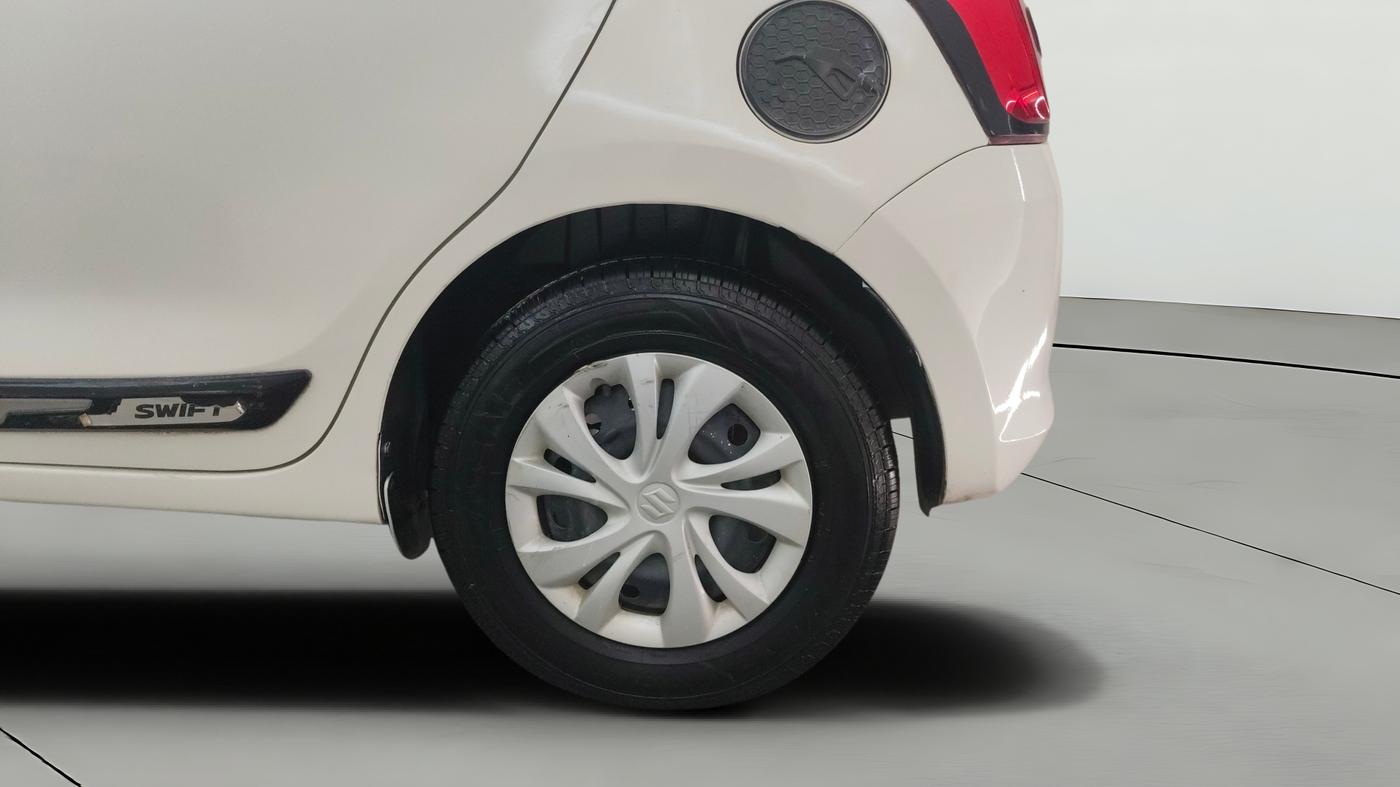2019 Maruti Swift VXI AMT, CNG, Automatic, 98,606 km, Left Rear Wheel