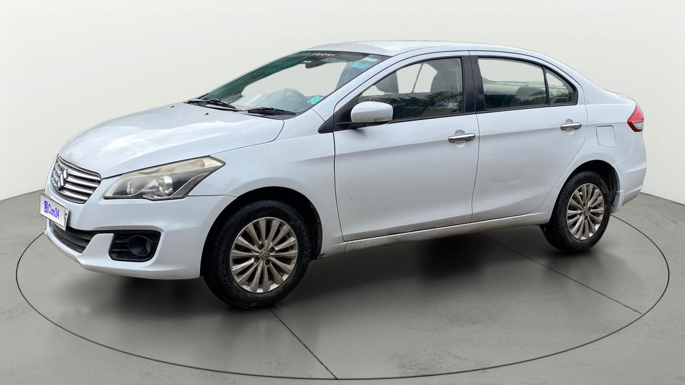 2015 Maruti Ciaz ZXI AT, Petrol, Automatic, 53,458 km, Left Front Diagonal