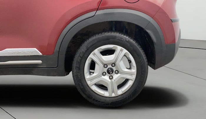 2020 KIA SONET HTX 1.0 IMT, Petrol, Manual, 17,607 km, Left Rear Wheel