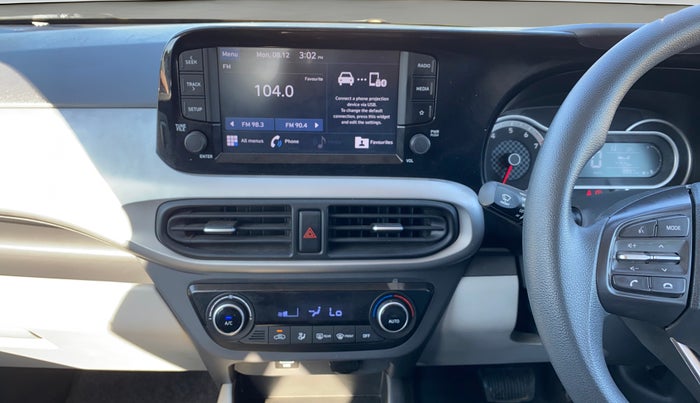 2022 Hyundai GRAND I10 NIOS SPORTZ AMT 1.2 KAPPA VTVT, Petrol, Automatic, 9,996 km, Air Conditioner