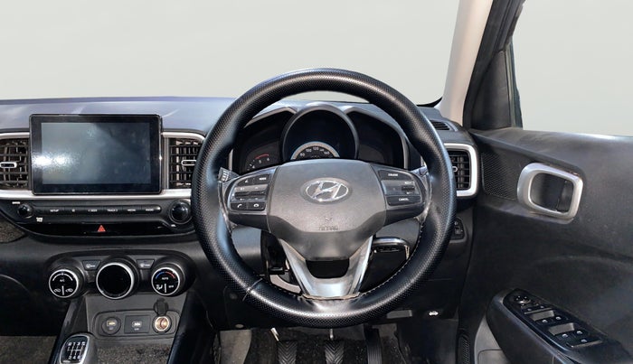 2019 Hyundai VENUE SX 1.4 CRDI, Diesel, Manual, 1,32,156 km, Steering Wheel Close Up